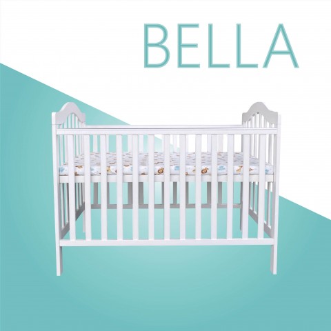 BELLA嬰兒床-白色【完售】